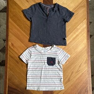 Tommy Bahama 12 month Blue and White Short Sleeve Tees
